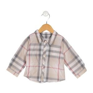 Baby burberry shirt